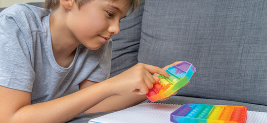 Using fidgets to help children with ADHD